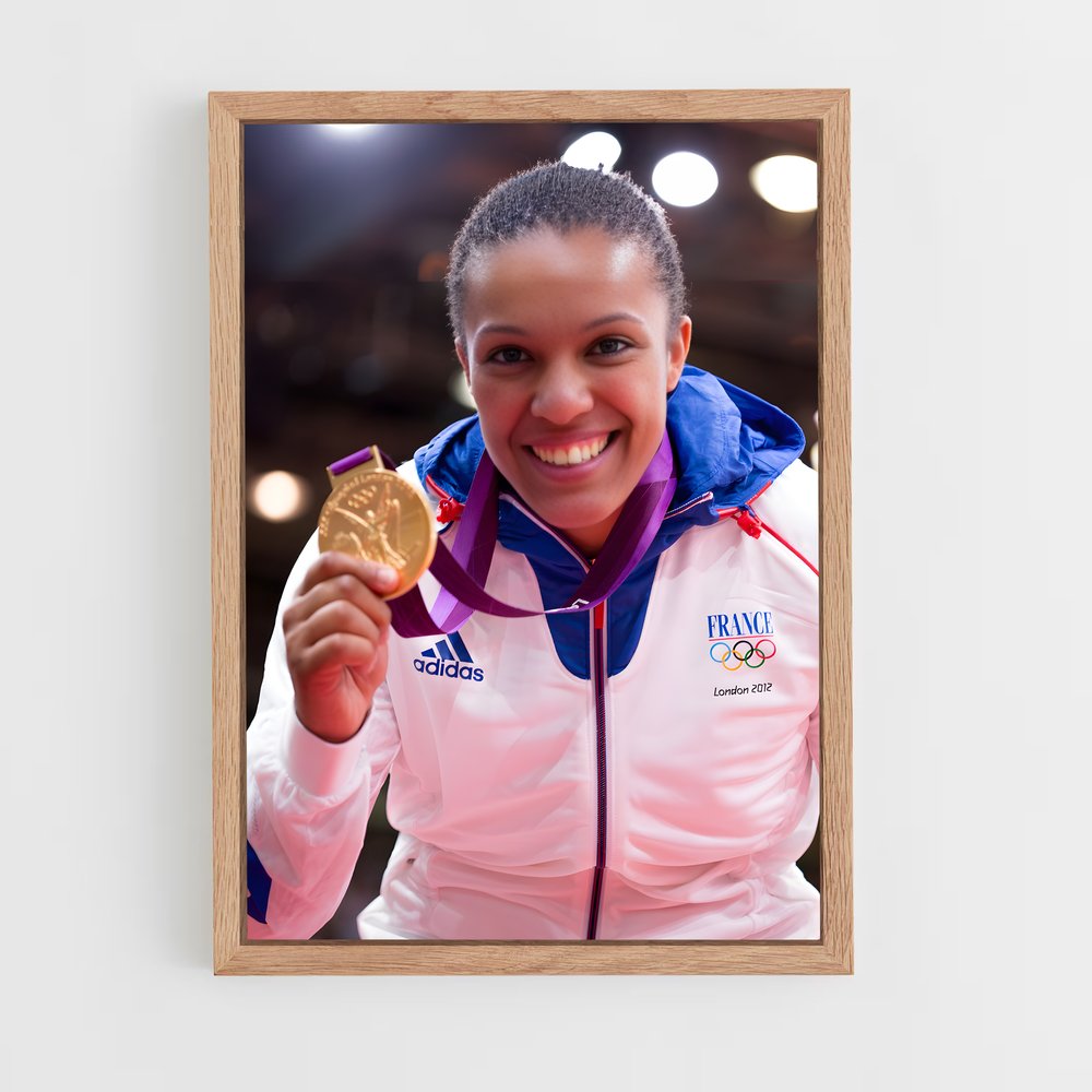 Poster Lucie decosse – affiche Judo (vue 4)